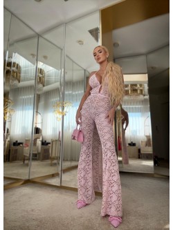 LORENTE - long pink lace...