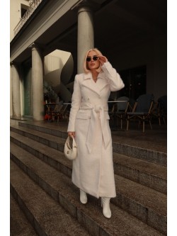 KIM ECRU - women's coat