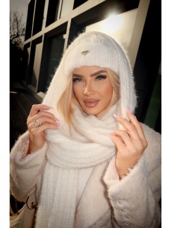 YUMI ECRU - wełniany zestaw...