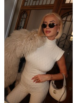 SALLY BLOUSE ECRU -ecru blouse