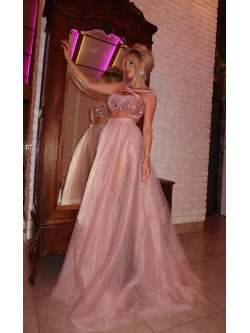 FRAGOLA - różowa spódnica tiulowa