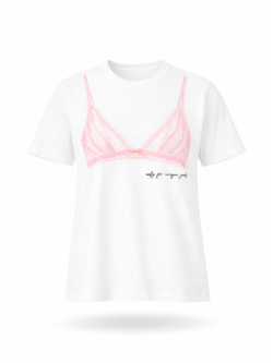 SCARLET LIMITED WHITE - T-shirt damski biały