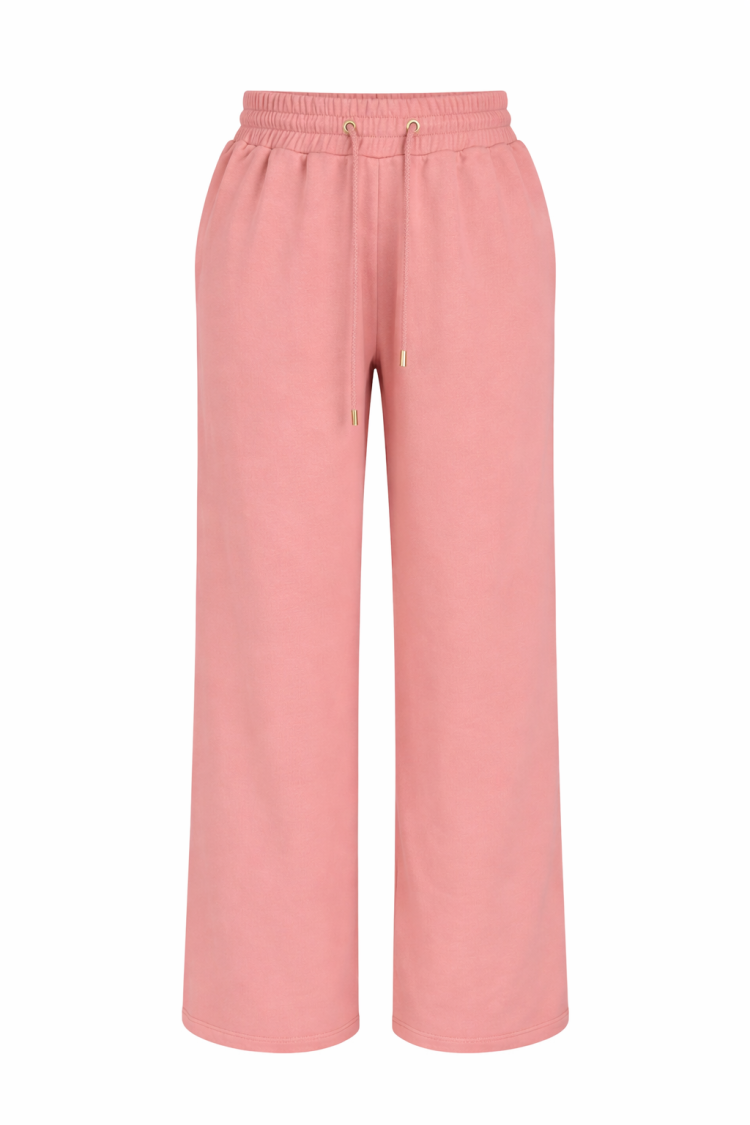 ALESSA SWEATPANTS - spodnie dresowe różowe