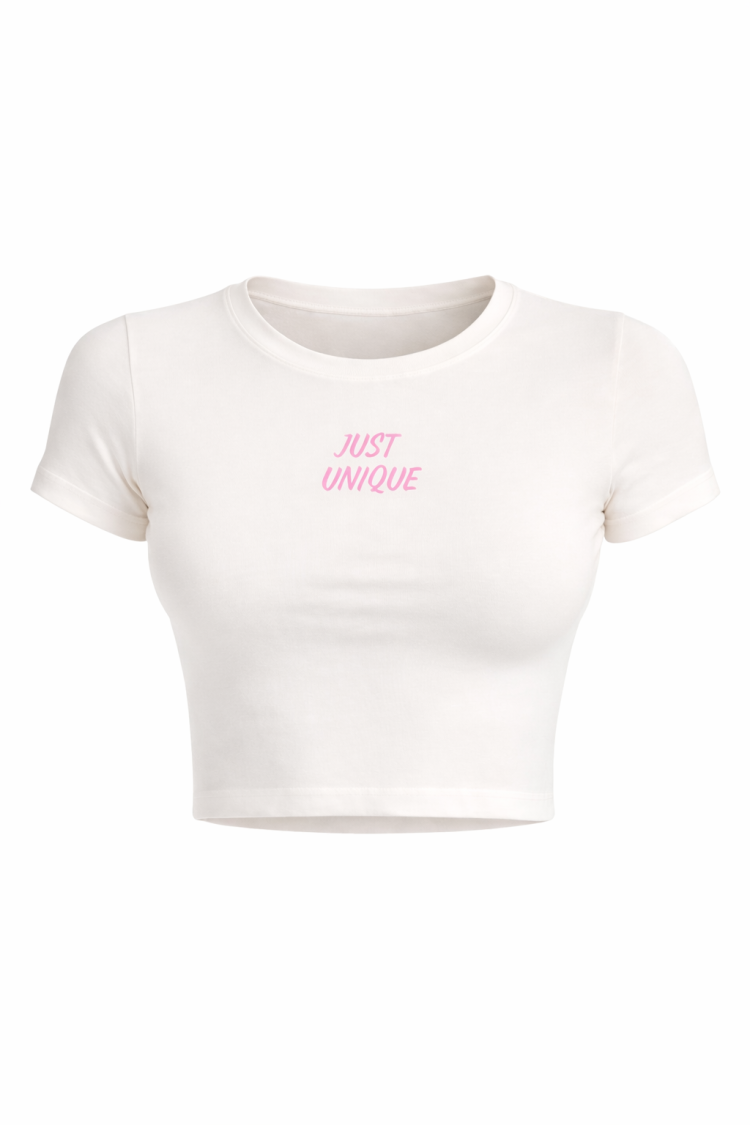 DUOLINE WHITE -  crop top biały