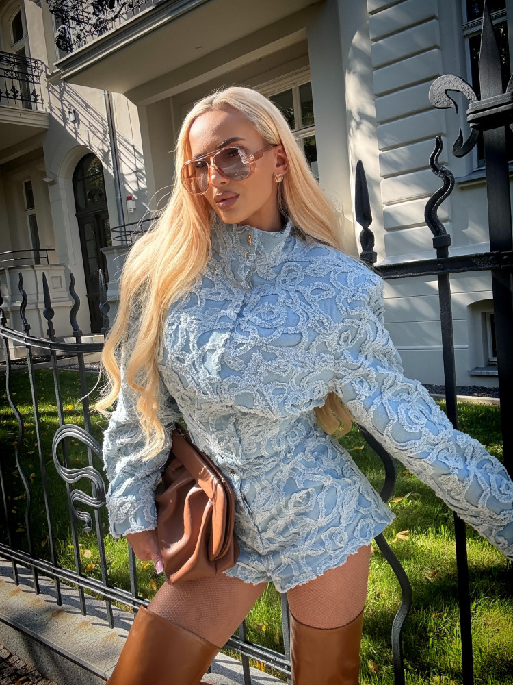 LORA JACKET BLUE - kurtka niebieska